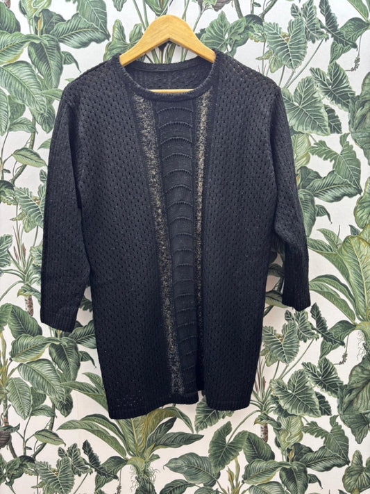 Damen - Pullover L-XL Schwarz