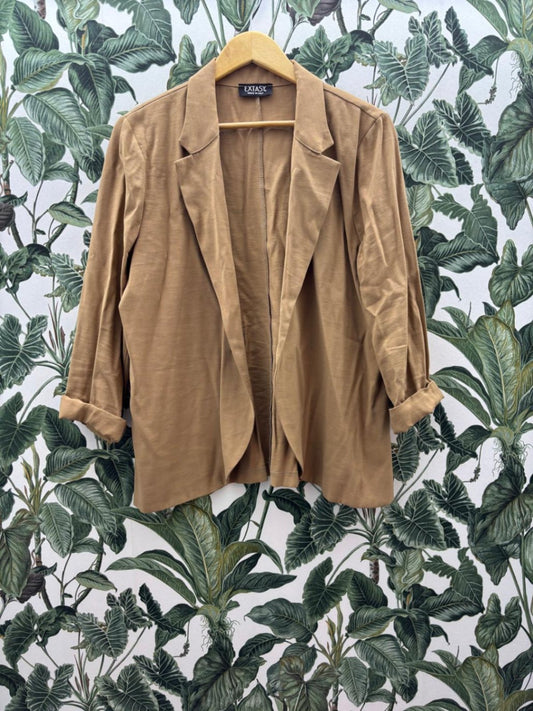 EXTASY made in Italy Damen - Blazer L Beige