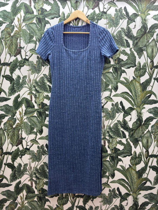 Damen - Kleid L Blau
