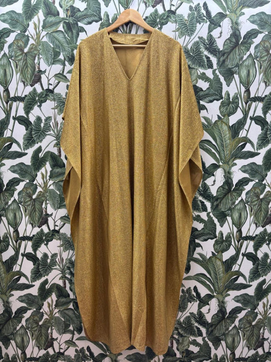 Damen - Kleid 2XL-3XL Gold