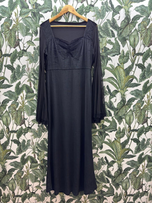 Damen - Kleid XL Schwarz