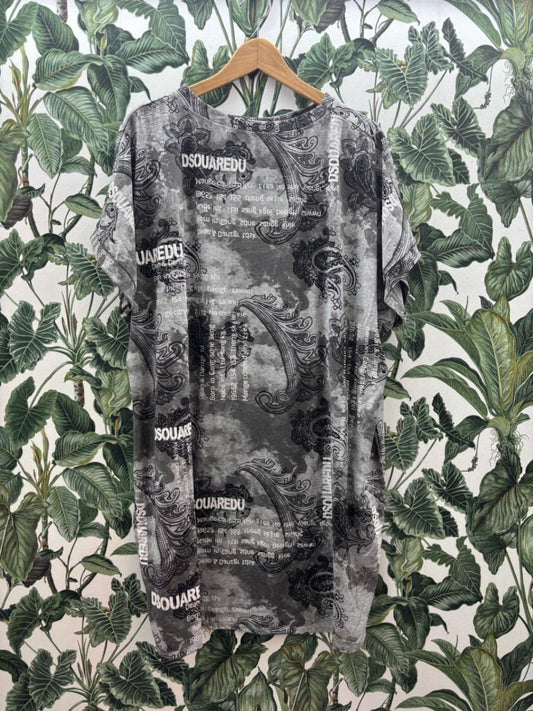 Damen - Kleid 2XL-3XL Grau