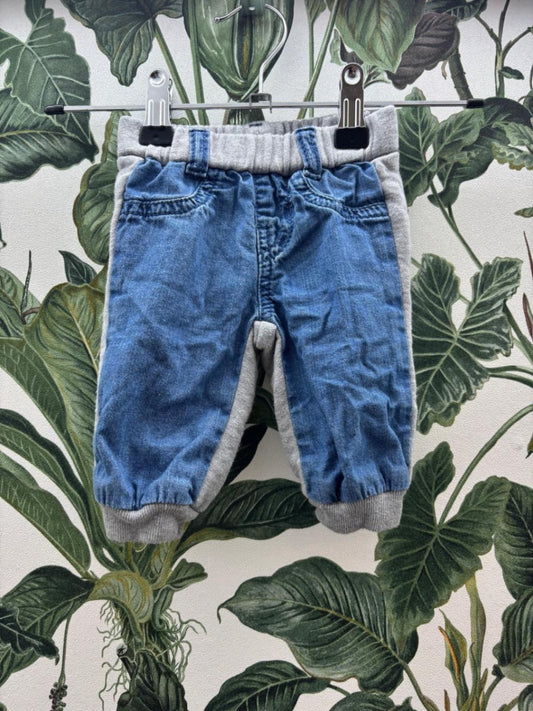 BENETTON Baby Baby - Hosen 62 Blau und Grau