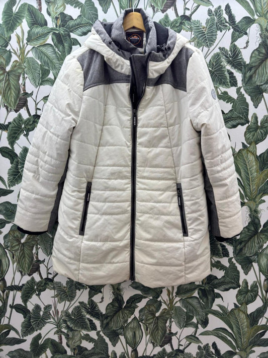 eibsee Damen - Jacke 3XL Beige, Grau