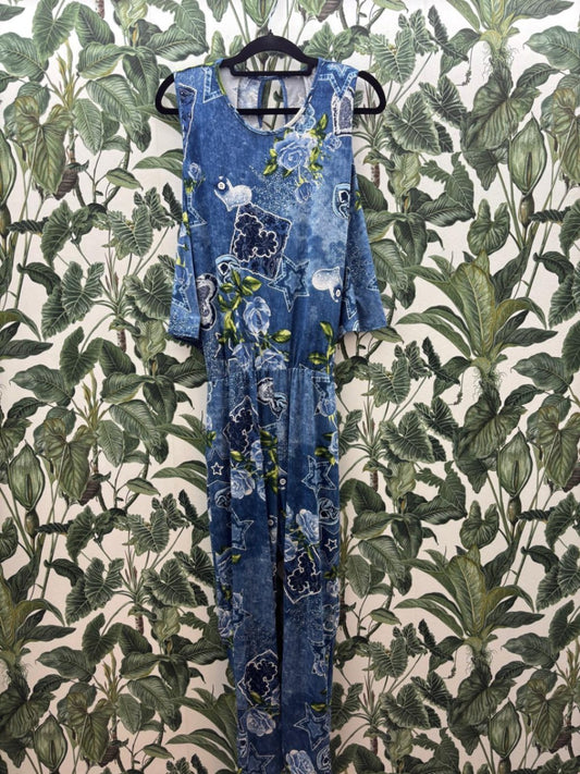Damen - Jumpsuits L Blau