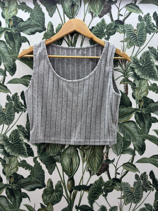 Damen - Top M Grau