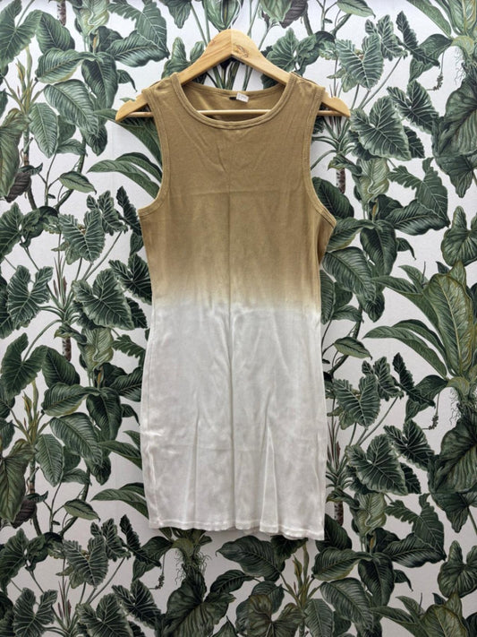 H&M Damen - Kleid L Beige bis Elfenbein