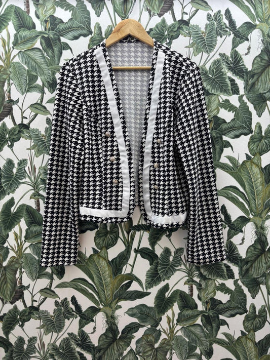 Damen - Blazer XL Schwarz und Weiß