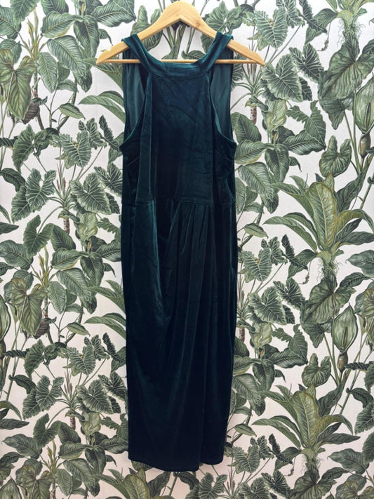 Grace Karin Damen - Kleid XL Dunkelgrün