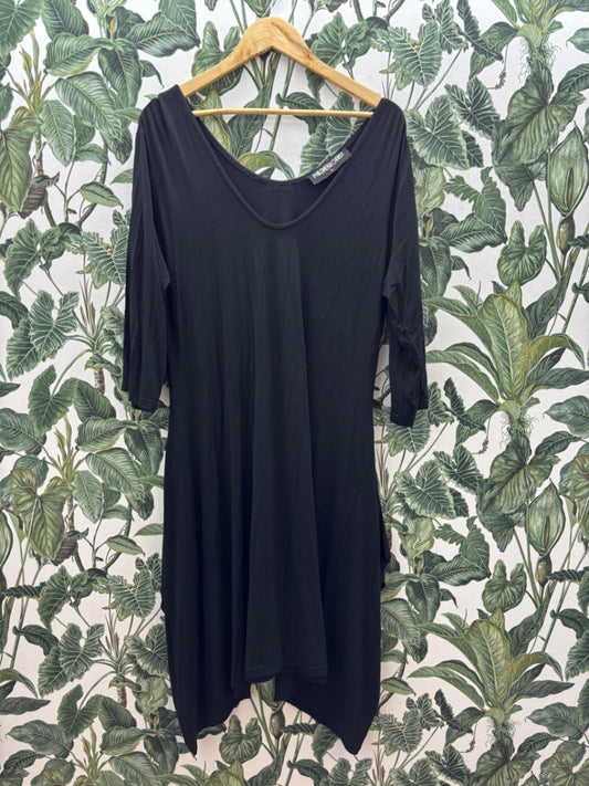 PHILOMENA CHRIST Damen - Kleid L Schwarz