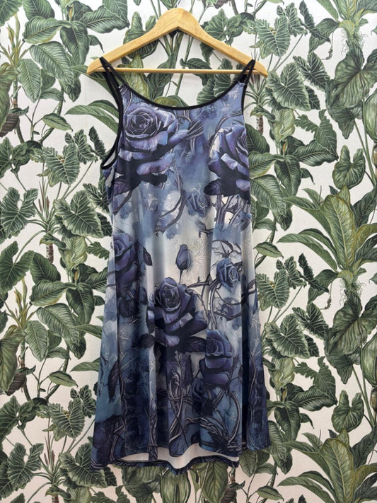 Damen - Kleid XL Blau
