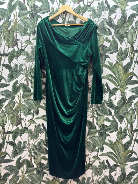 Damen - Kleid XL Grün