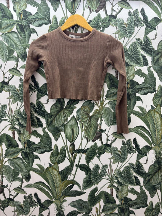 Pull&Bear Damen - Weste XS Braun