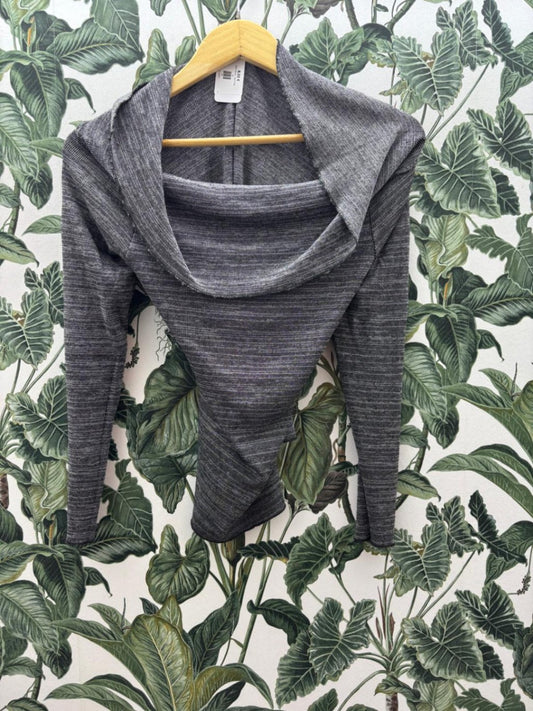 ZARA Damen - Top M Grau
