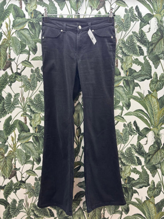 H&M Damen - Jeans 38 Schwarz