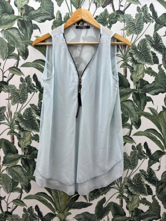 JT exclusive Damen - Top M Hellblau