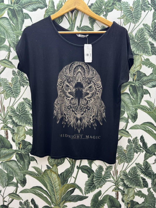 Only Damen - T-Shirt S Schwarz