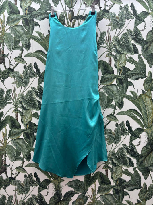 Unbekannt Kleid M Türkis
