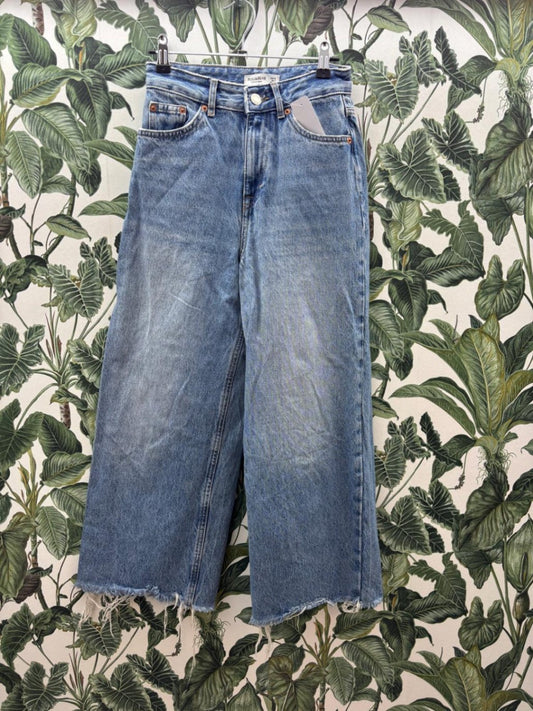 Pull&Bear Damen - Jeans 32 Blaue