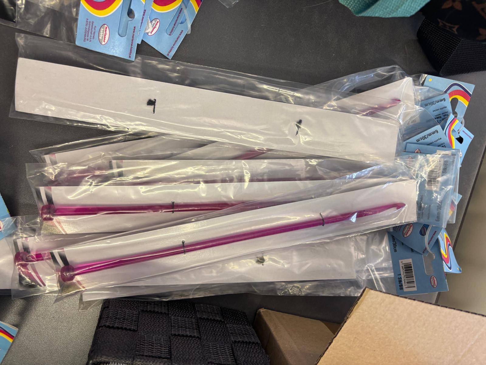 Marianne Hobby Häkelnadel 6mm/30cm Pink