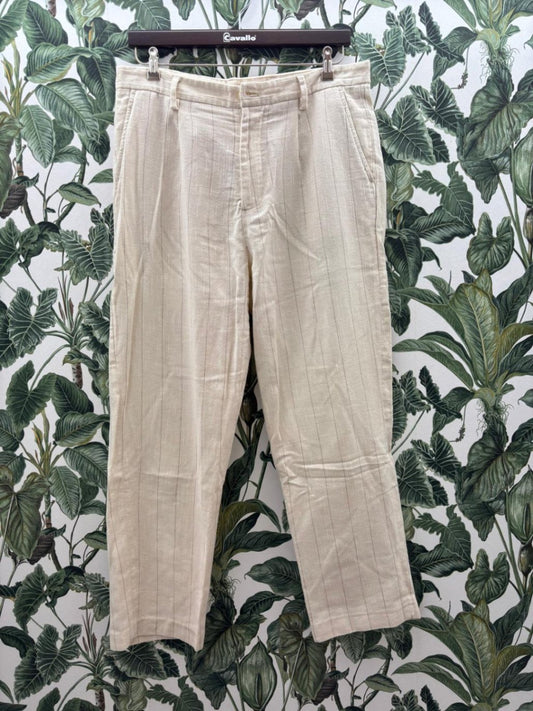 ZARA Hosen L Elfenbein