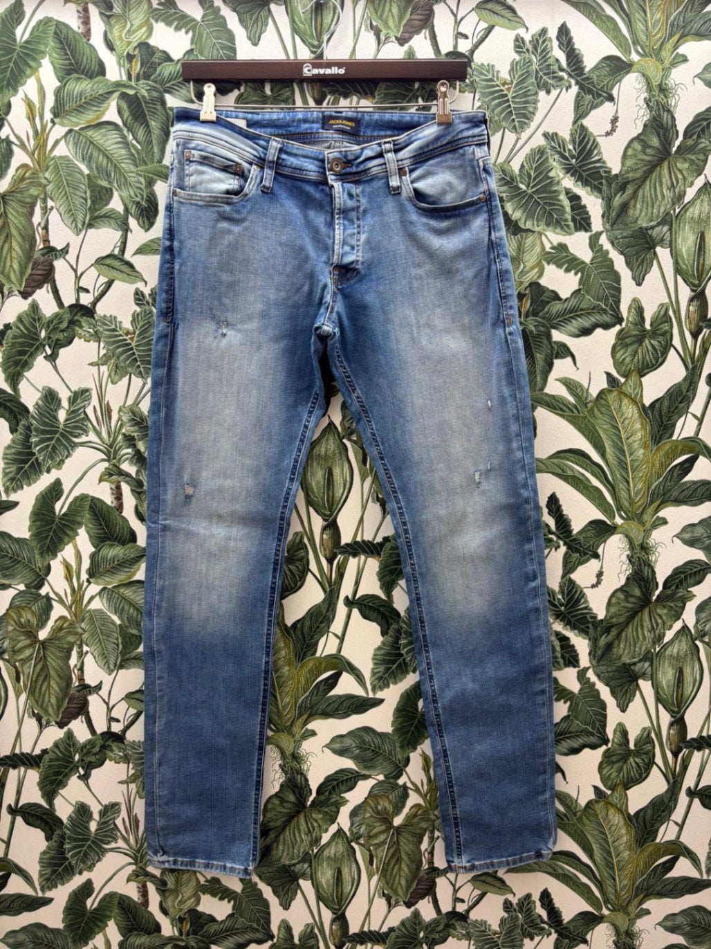 Jack & Jones Herren - Jeans S-M Blau