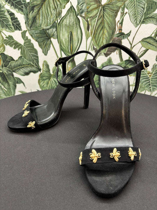 New Look Damen - Sandalen 38 Schwarz
