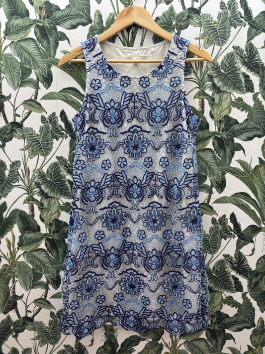 Guess Damen - Kleid M Blau