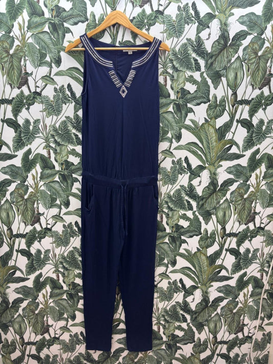 Comma Damen - Jumpsuits XS Blau