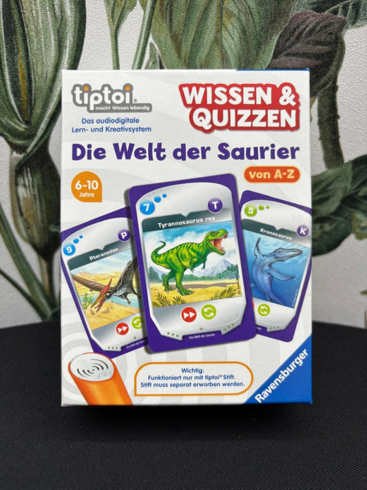 Ravensburger TipToi Spiel - Die Welt der Saurier Bunt