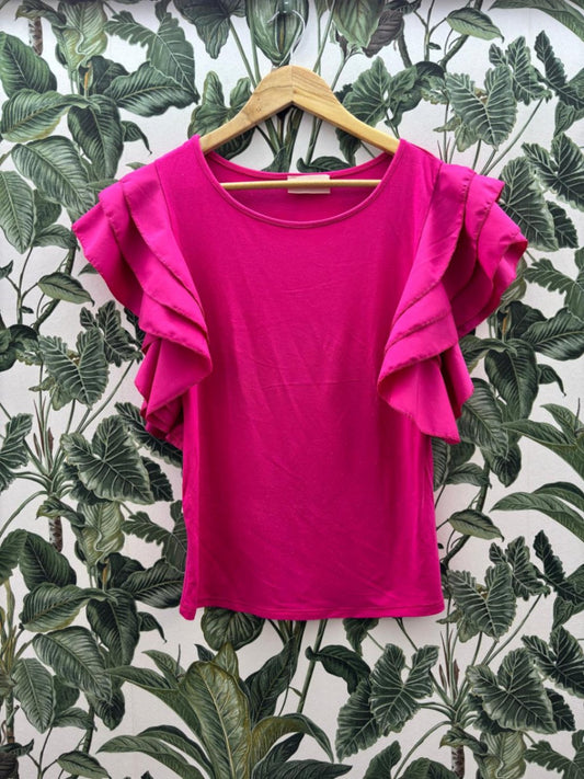 Floria Damen - Top M Pink