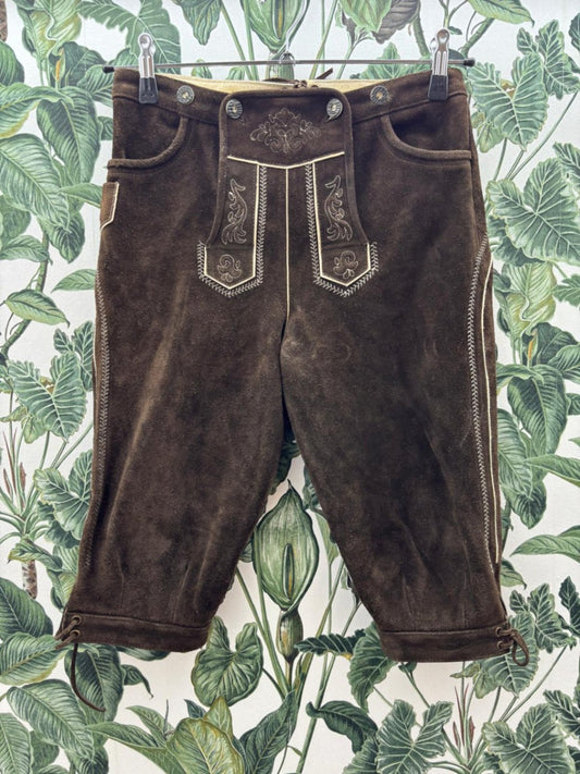 Lederhose 164 Braun