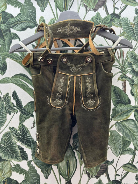 Der Wildschütz Lederhose 98/104 Braun