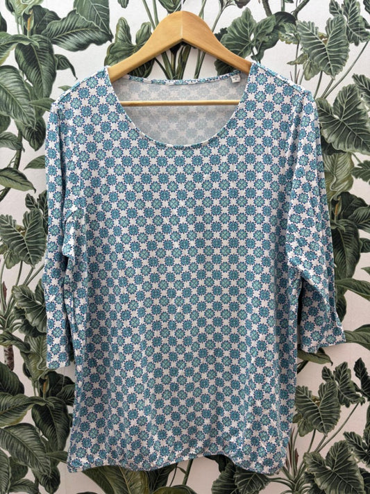Top M Blau und Weiß
