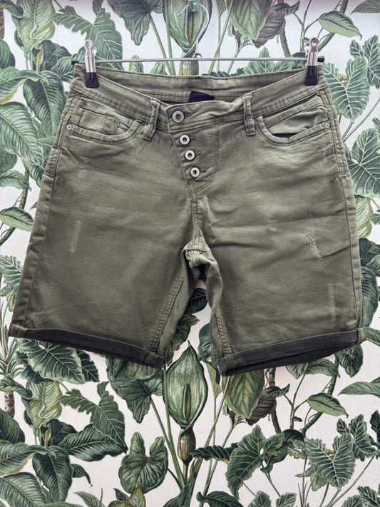 Short L Olivgrün