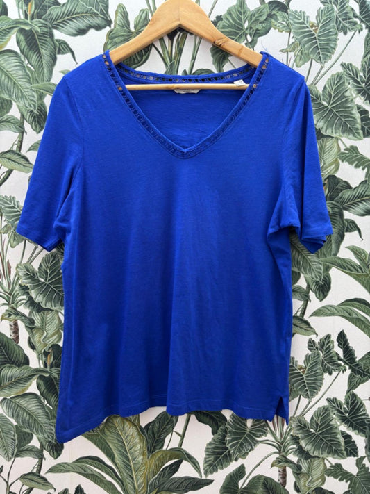 Essentials Viskose L Blau