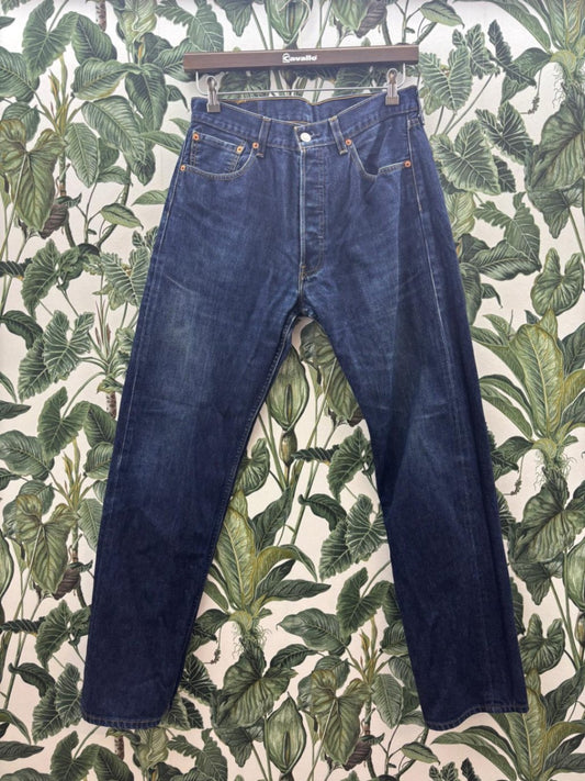 Levis 501 Jeans W33-L32 Dunkelblau