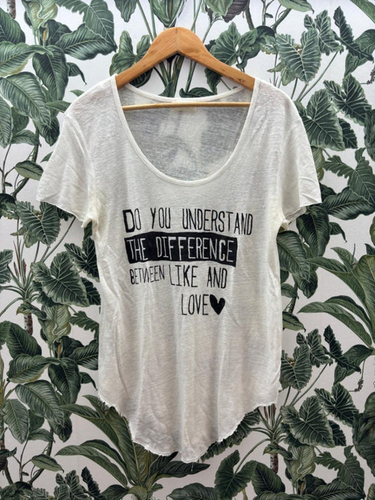 ZARA Top L Weiß