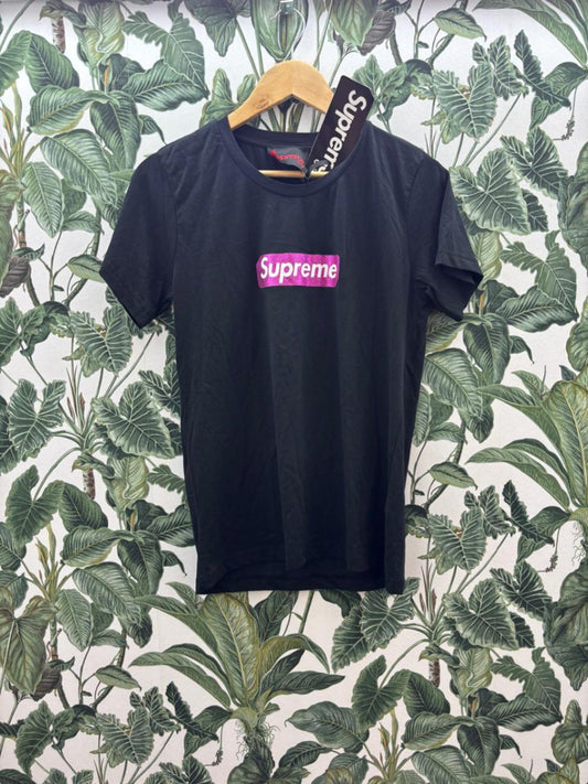 Supreme T-Shirt L Schwarz