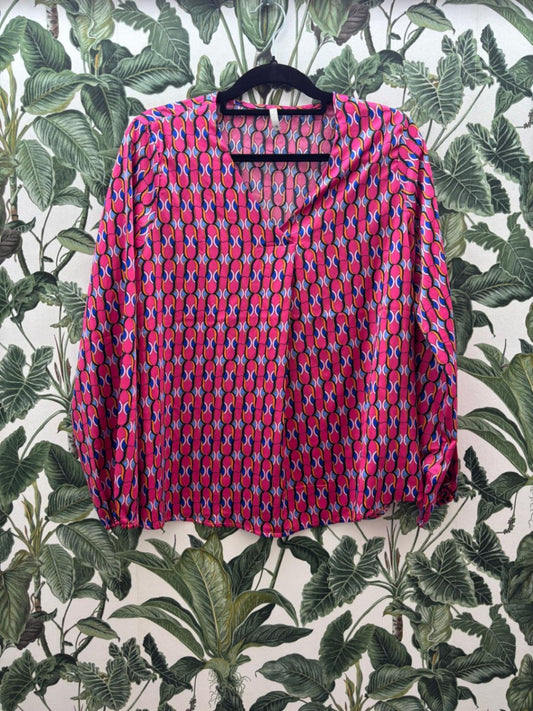 Laura Torelli Bluse L Pink