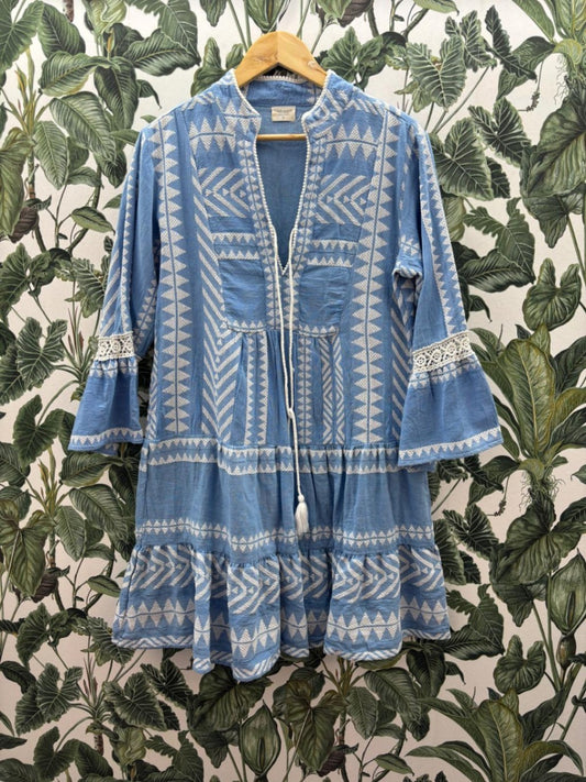 fullah sugah Kleid M-L Blau
