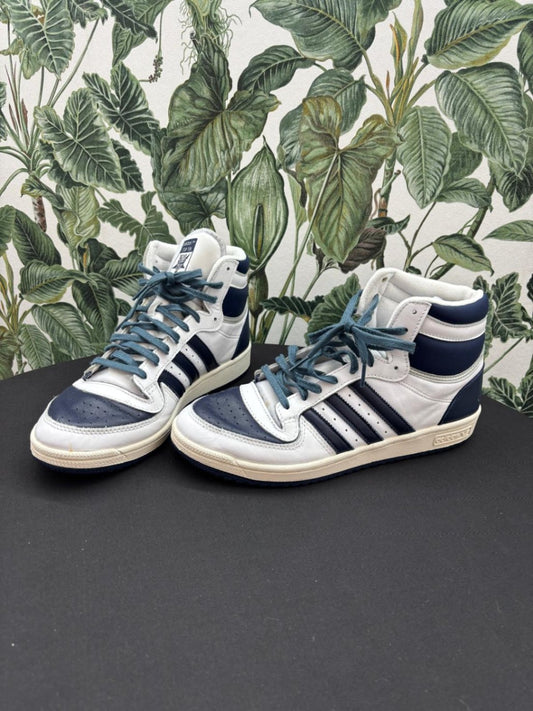 Adidas Top Ten 44 Weiß und Dunkelblau