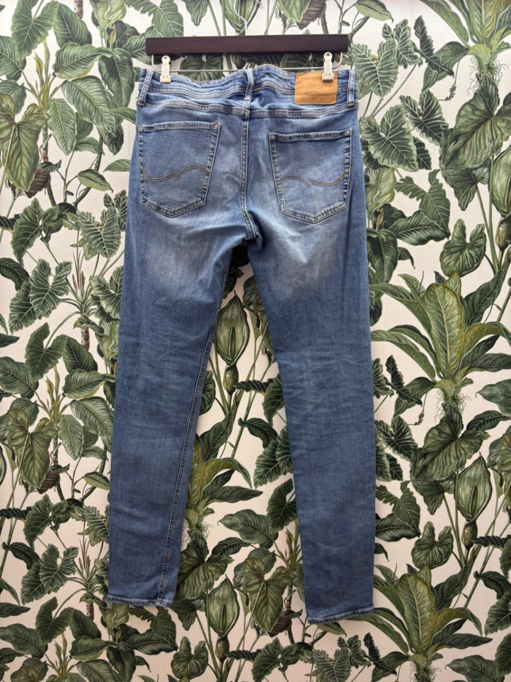 JACK & JONES Jeans Slim/Glenn W33-L36 Blau