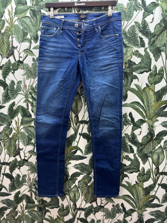 Jack & Jones Jean Slim/Glenn W32-L36 Blau