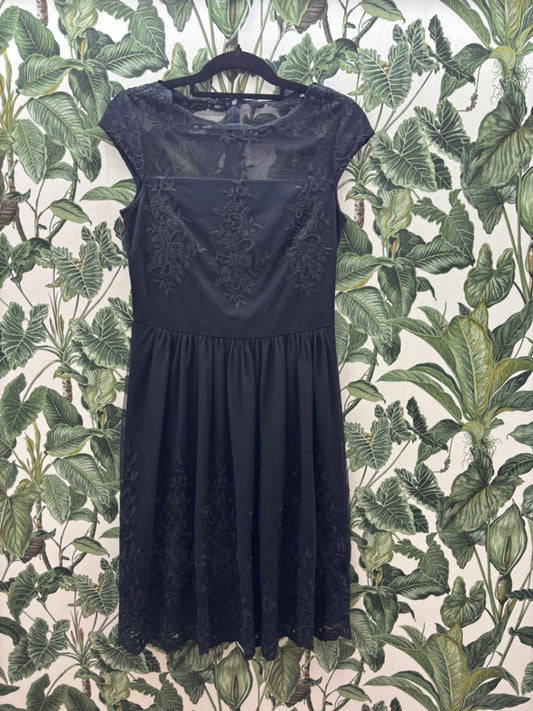 Esprit Spitzenkleid S Schwarz