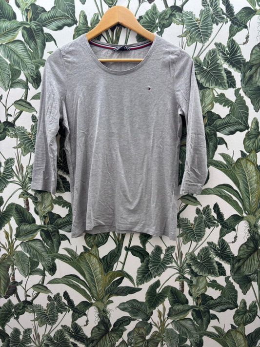 Tommy Hilfiger Top S Grau