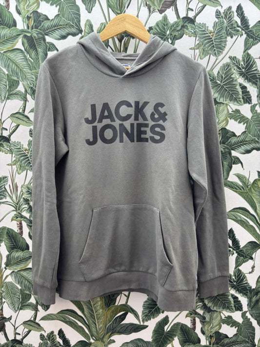 JACK & JONES Hoodie 176 - XXL Grau
