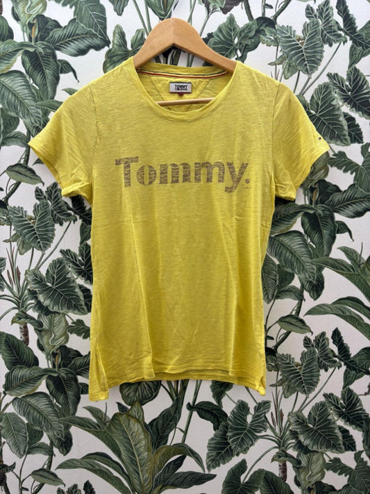 Tommy Hilfiger T-Shirt XS Gelb