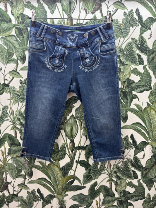 Country Line Trachtenjean M Blau