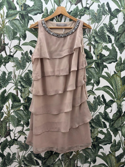 chris Cocktailkleid XL Beige